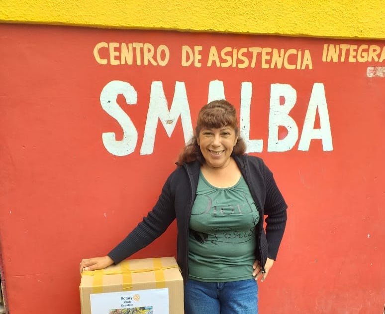 Donación de útiles al Centro de Asistencia Integral SMALBA